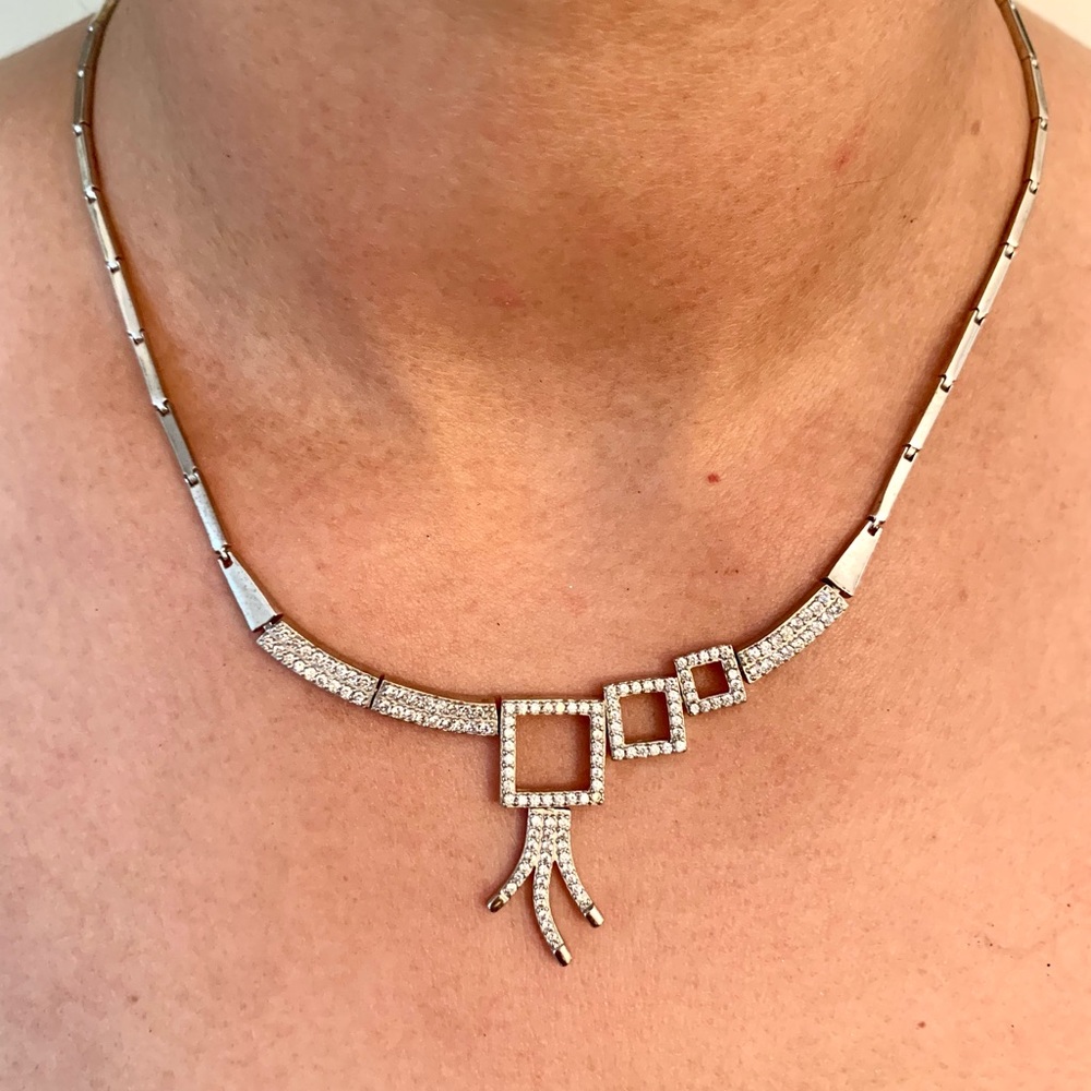 Vintage silver hallmark 925Necklaces and bracelet - Picture 5 of 5